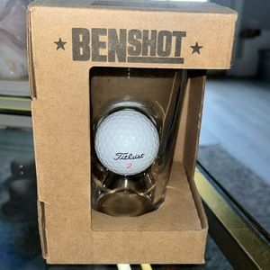 Ben shot golf glassware. NWB